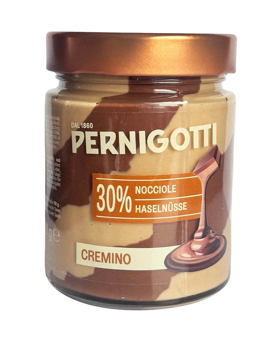 Pernigotti Crema Cremino Haselnusscreme Süßer Aufstrich 330g